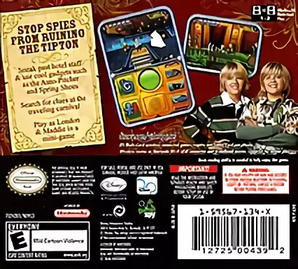 Image n° 2 - boxback : Suite Life of Zack & Cody - Circle of Spies, The